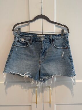Abercrombie & Fitch The Mom Short High Rise 8/29